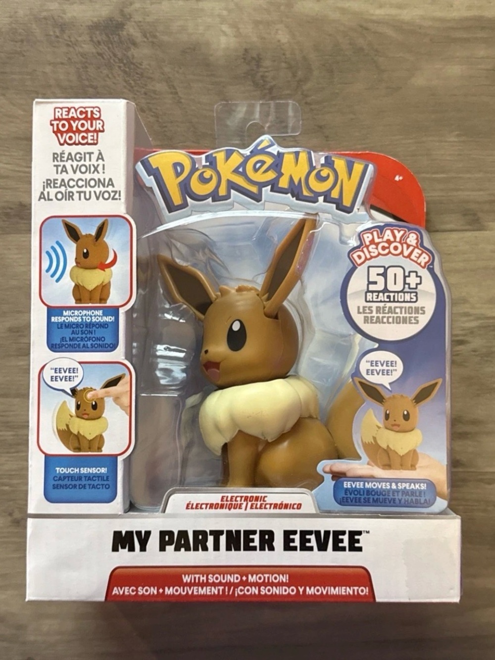 Pokémon My Partner Eevee Interactive Figure